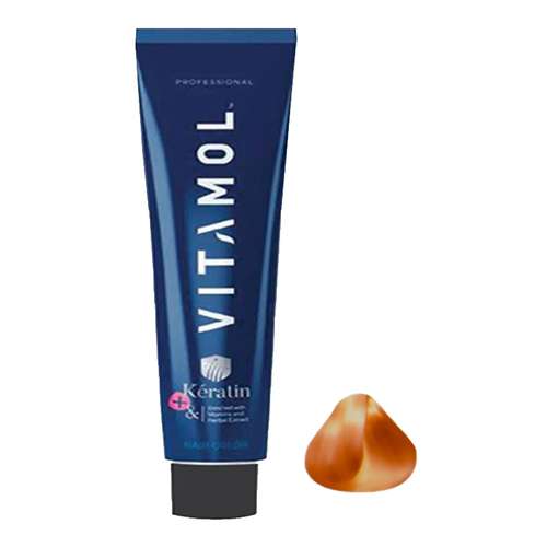 رنگ مو ویتامول سری High Light شماره 90.48 حجم 120 میلی لیتر رنگ فانتزی طلایی گلبهی