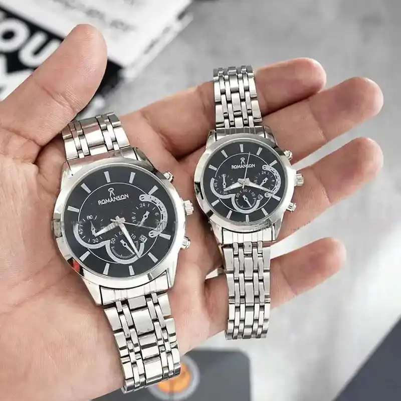 ست ساعت مچی عقربه ای زنانه و مردانه مدل tm01