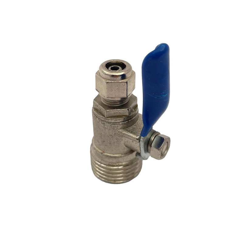 شیر ورودی ساید و کولر مدل 1/2 به 1/4