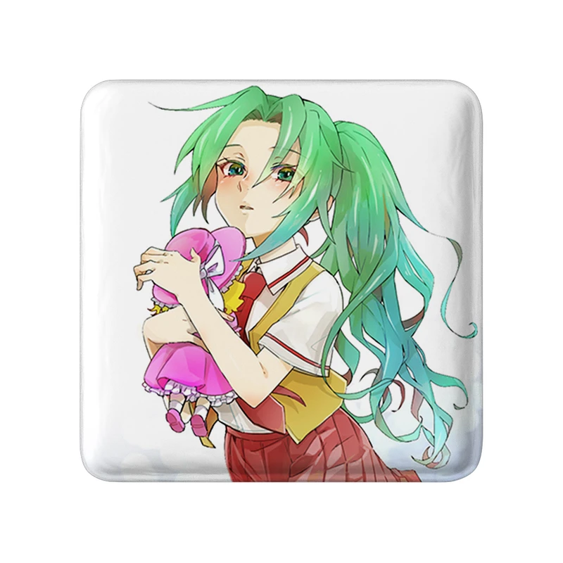 مگنت خندالو طرح میون سونوزاکی انیمه هیگوراشی وقتی اشک می ریزد  مدل مربعی کد 18127