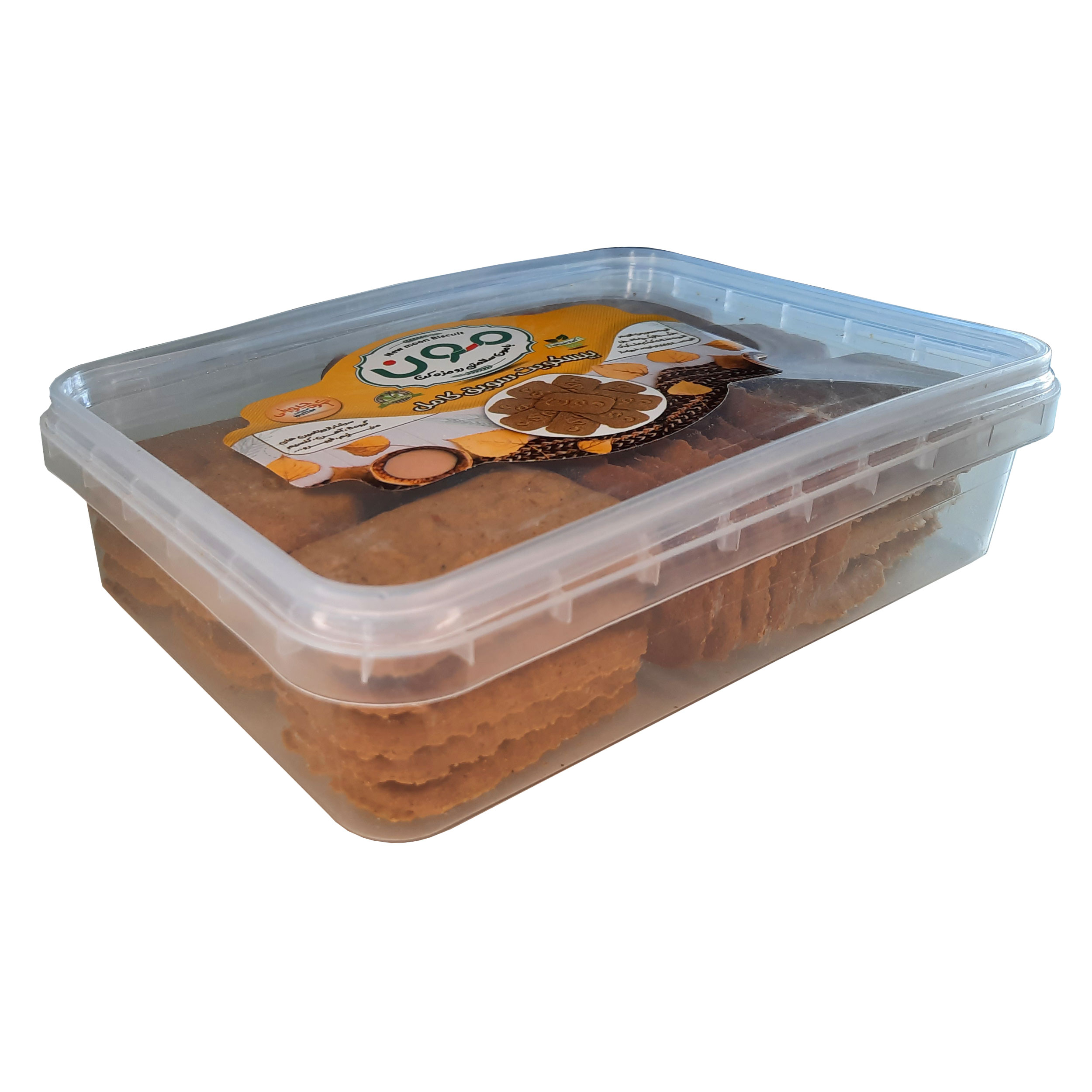 بیسکوئیت سویق کامل کره حیوانی مون - 350 گرم