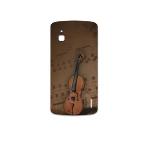 MAHOOT Violin-Instrument Cover Sticker for Google Nexus 4 E