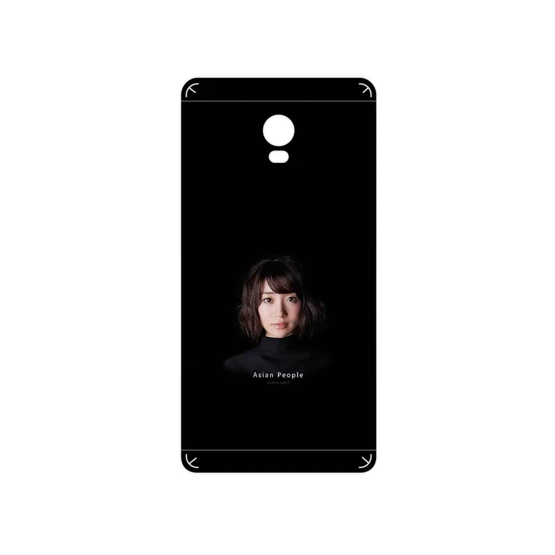 برچسب پوششی ماهوت مدل Portrait of an Asian Woman مناسب برای گوشی موبایل لنوو Vibe P1