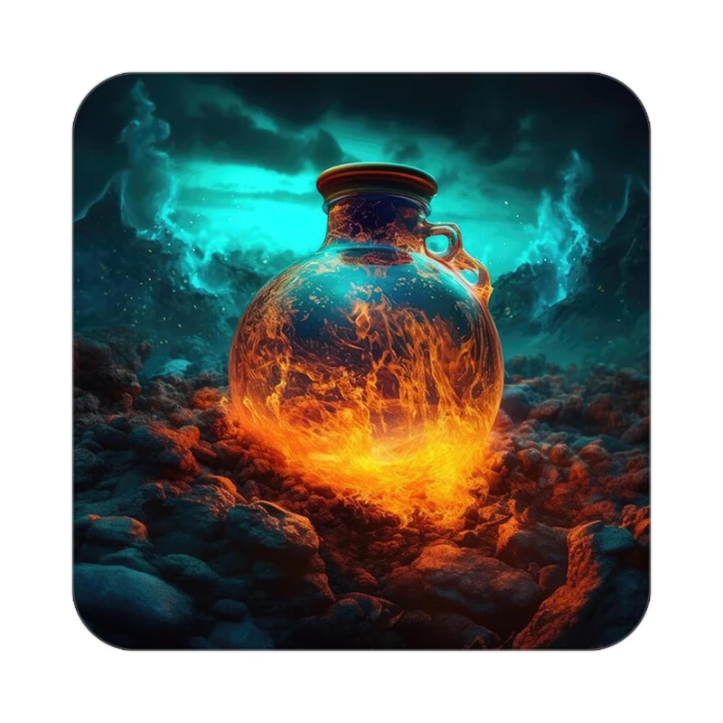 زیر لیوانی کاکتی طرح هری پاتر Harry Potter مدل mp43707