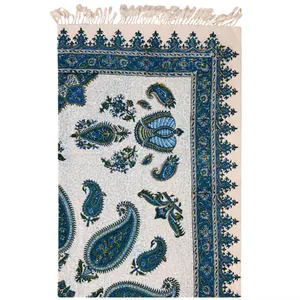 روميزي قلمكارعطريان طرح پته لپي  كد G401