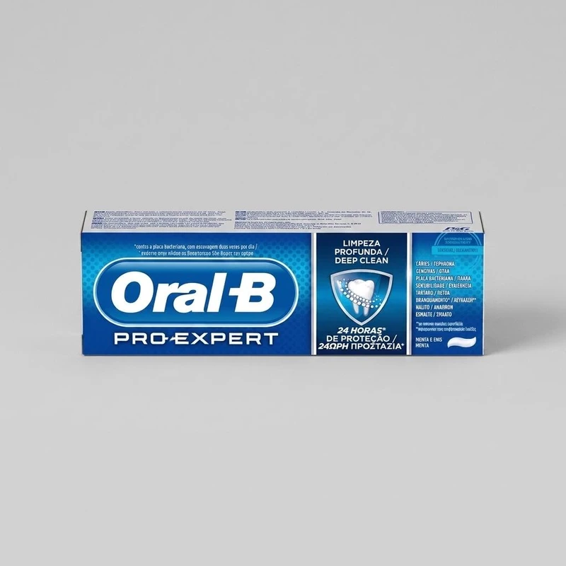 خمیر دندان اورال-بی سری Pro-Expert مدل Deep Clean حجم 75 میلی لیتر