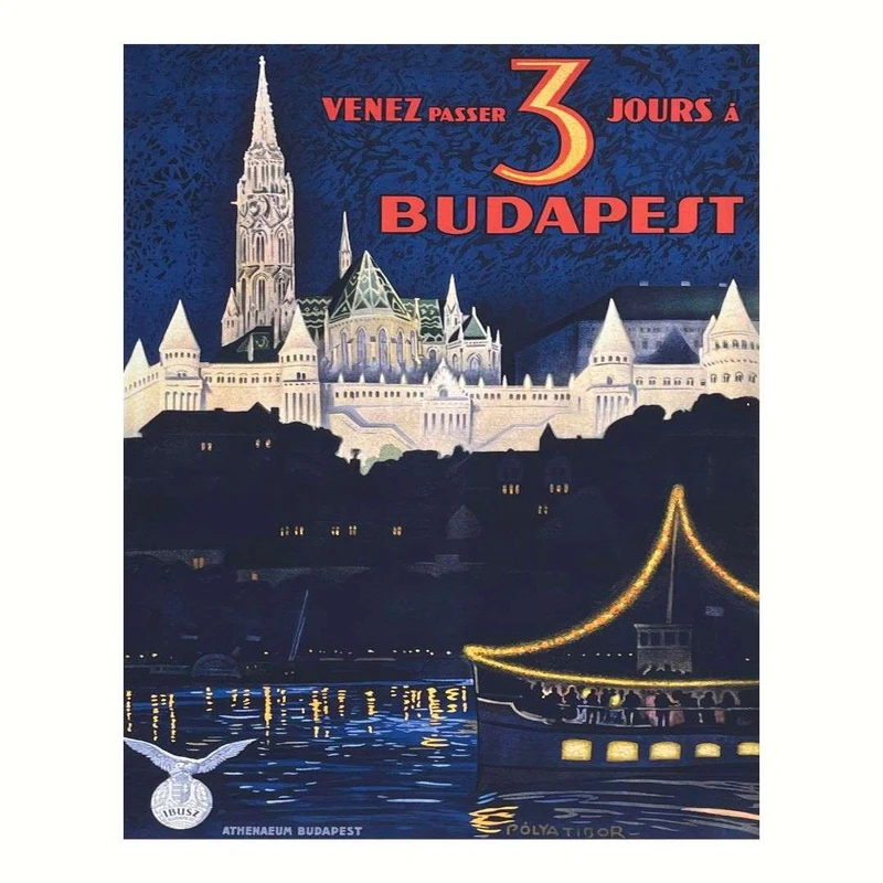 پوستر مدل سفر-هنر گردشگری مجارستان 