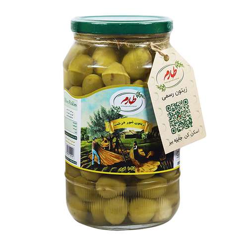 زیتون شور ویژه رسمی طارم - 1045 گرم