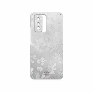 MAHOOT Silver-Wildflower Cover Sticker for Xiaomi 11T Pro