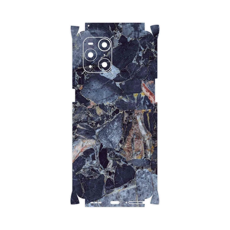 برچسب پوششی ماهوت مدل Broken black marble-FullSkin مناسب برای گوشی موبایل اپو Find X3 Pro