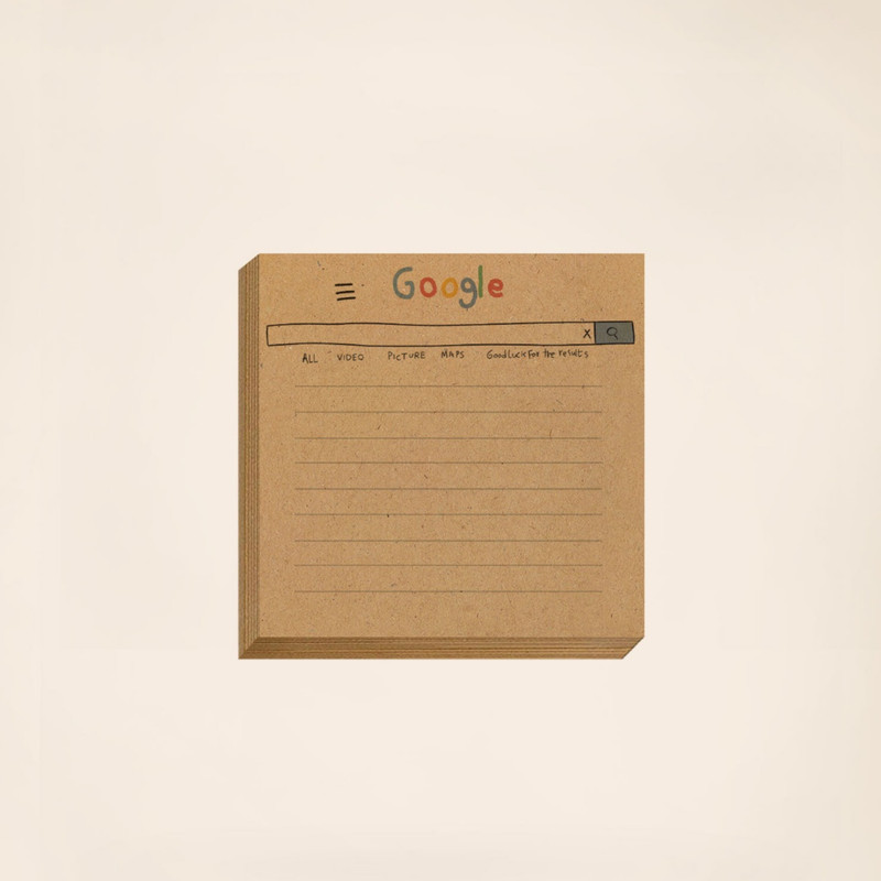 کاغذ یادداشت مریخ مدل Google 1038 سایز ۹×۹ سانتیمتر بسته ۱۰۰ عددی