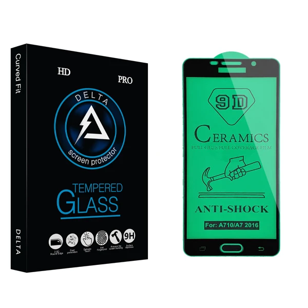 محافظ صفحه نمایش سرامیکی دلتا مدل HD مناسب برای گوشی موبایل سامسونگ Galaxy A7 2016/A710