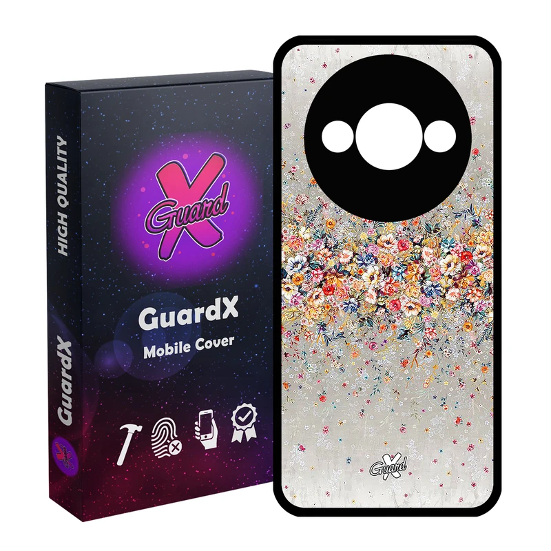 کاور گارد ایکس طرح Flower مناسب برای گوشی موبایل شیائومی Redmi A3 4G/ A3X 4G/ Poco C61