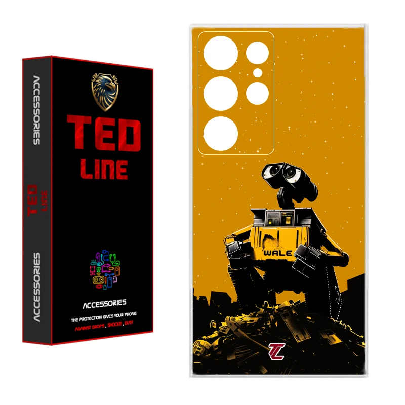 کاور تد لاین طرح ربات والی کد 1133 مناسب برای گوشی موبایل سامسونگ Galaxy S23 Ultra