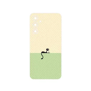 MAHOOT Minimal Internet Cat Icon Cover Sticker for Samsung Galaxy A54