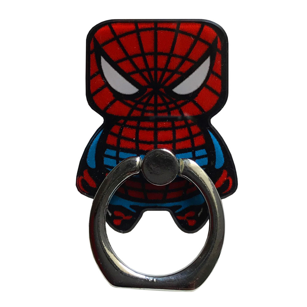 حلقه نگهدارنده گوشی موبایل وتبلت رینگ استنت طرح Spider Man کد R33