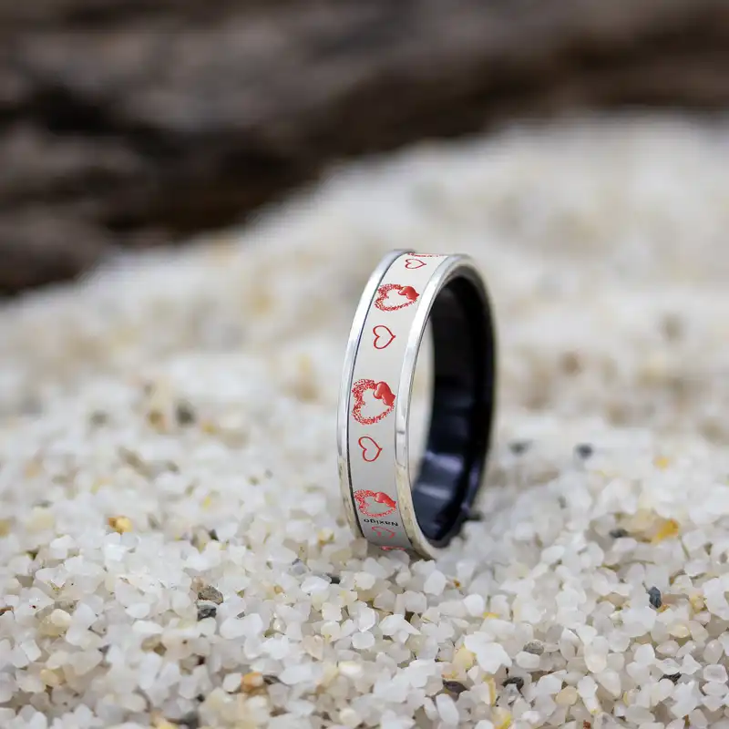 انگشتر ناکسیگو مدل قلب کد RB16077