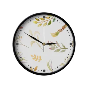 ساعت دیواری مدوپد طرح برگ پاییز مدل PAT00016