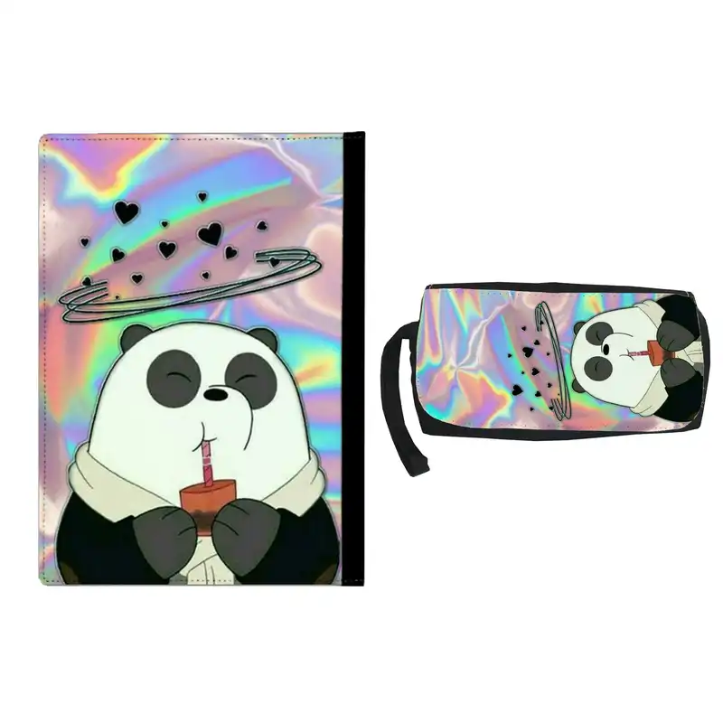 کلاسور طرح پاندا کد su2 به همراه جامدادی