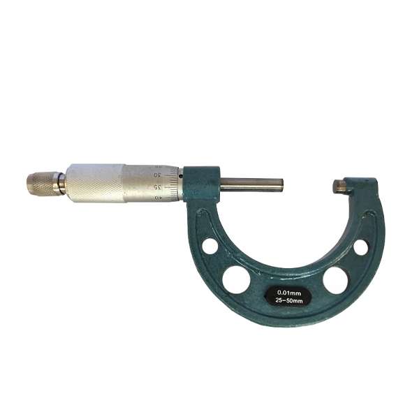 میکرومتر خارج سنج کد m50 گستره 50-25 میلی متر میکرومتر خارج سنج کد m50 گستره 50-25 میلی متر