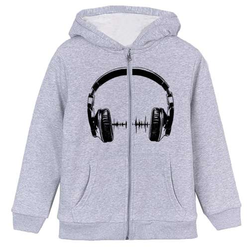 سویشرت پسرانه مدل هدفون D28