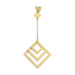 آویز گردنبند طلا 18 عیار زنانه الن نار مدل 1626