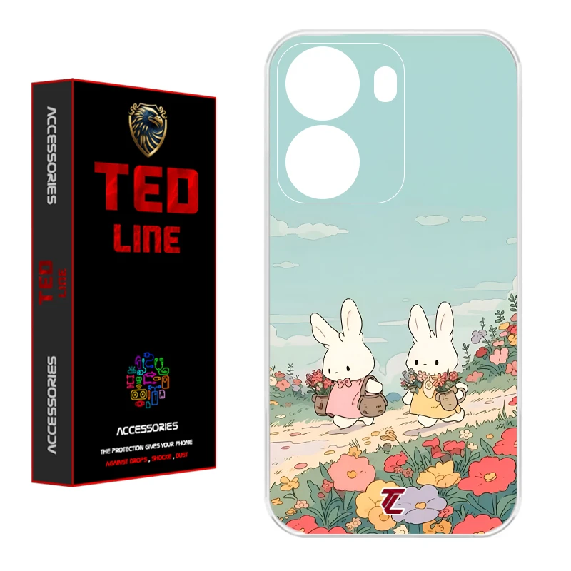 کاور تدلاین طرح خرگوش کد 1178 مناسب برای گوشی موبایل شیائومی Redmi A5