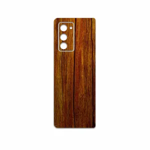 MAHOOT Orange-Wood Cover Sticker for Samsung Galaxy Z FOLD 2