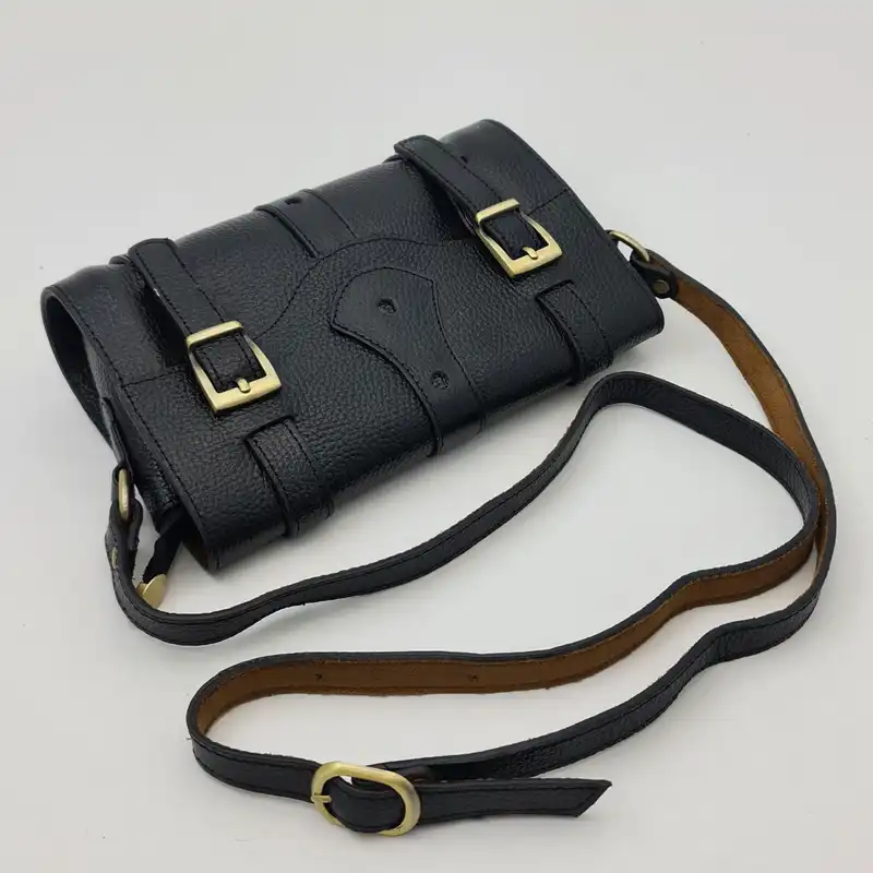 کیف دوشی زنانه مدل راسل چرم طبیعی کد A_880