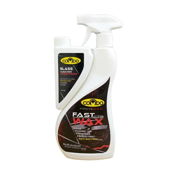 واکس داشبورد خودرو کمبو مدل fast wax حجم 1 لیتر