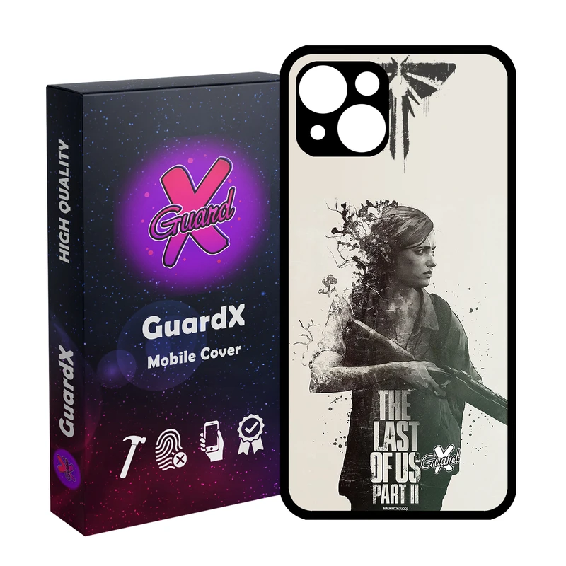 کاور گارد ایکس طرح The Last of Us مدل Glass10199 مناسب برای گوشی موبایل اپل iPhone 13