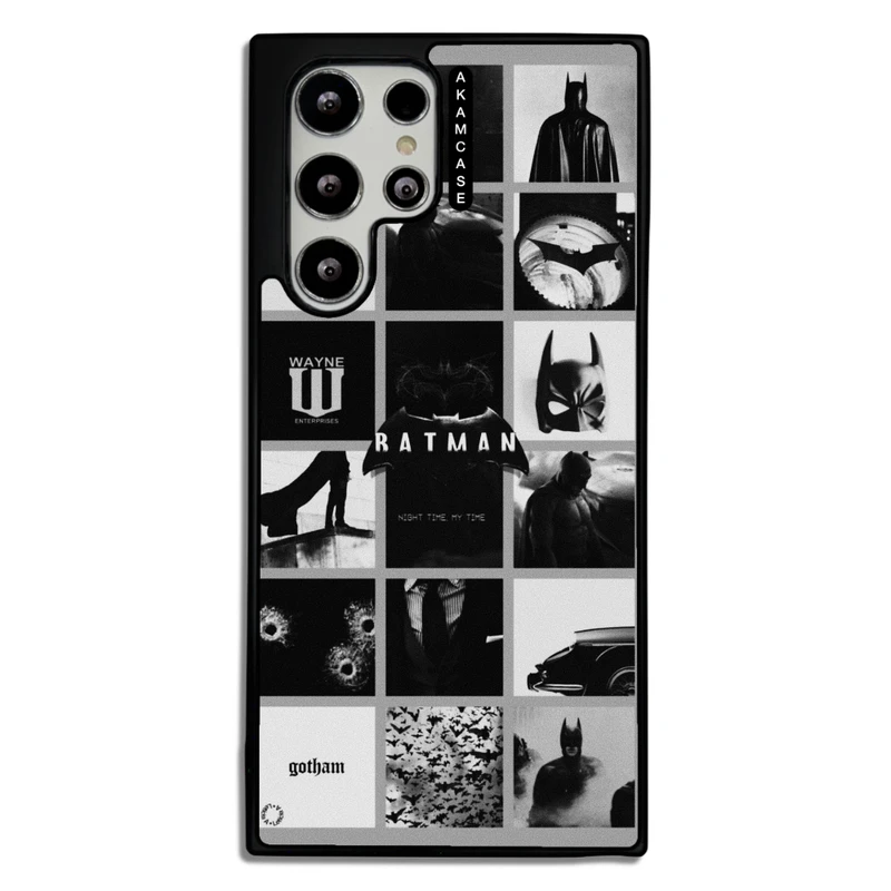 کاور آکام مدل AMC-WSGS22U-BATMAN10 مناسب برای گوشی موبایل سامسونگ Galaxy S22 Ultra