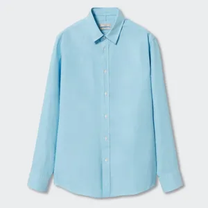 پیراهن آستین بلند مردانه مانگو مدل Regular fit pamuklu gömlek