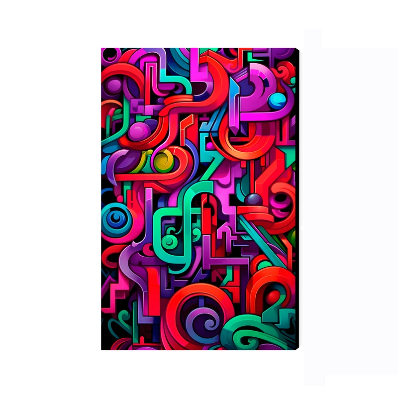 تابلو شاسی عرش مدل فانتزی هنری کد As2367