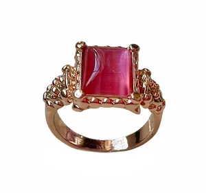 انگشتر زنانه مدل نگین 12