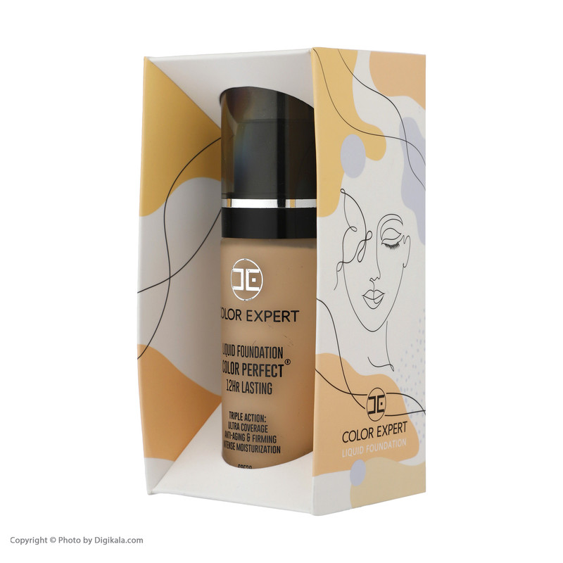 کرم پودرکالر اکسپرت مدل Natural beige حجم 30 میلی لیتر