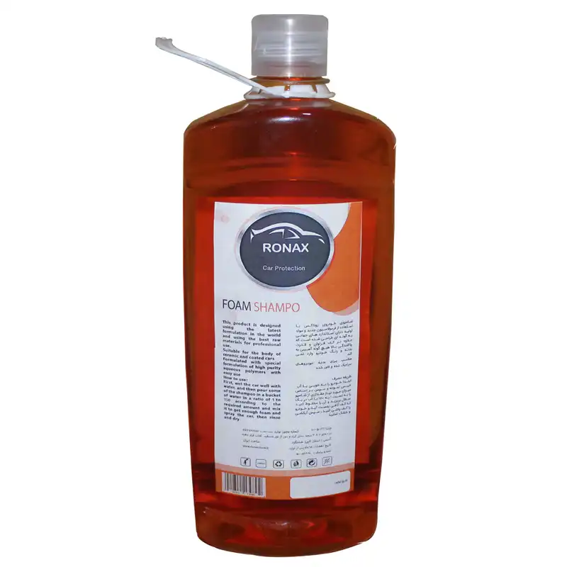 شامپو تمیز کننده خودرو روناکس مدل cw حجم ۱۰۰۰ میلی لیتر