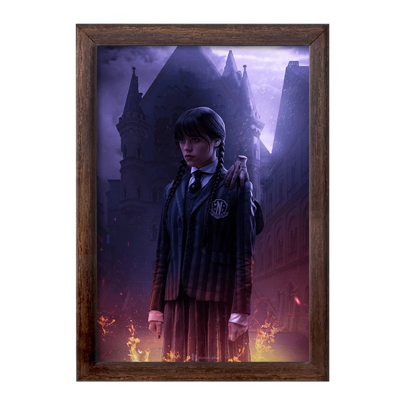 تابلو خندالو طرح ونزدی (Wednesday) کد F2452