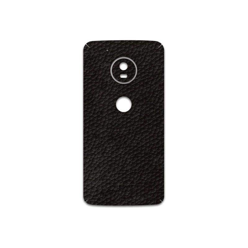 برچسب پوششی ماهوت مدل Dark-Brown-Leather مناسب برای گوشی موبایل موتورولا Moto G5