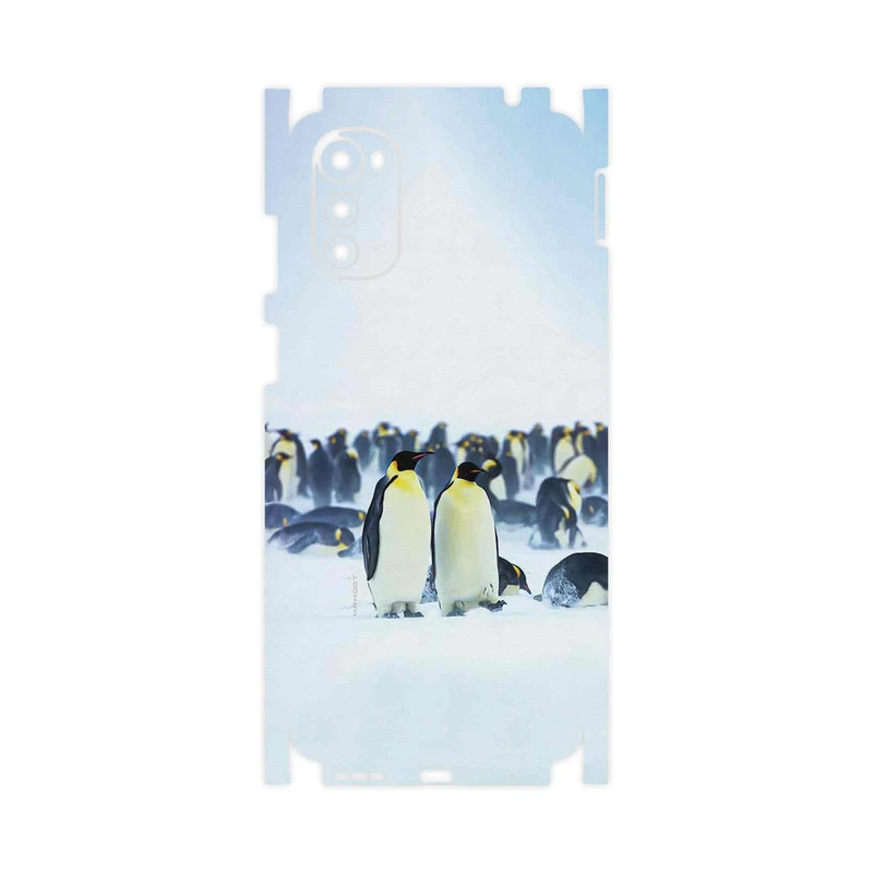 برچسب پوششی ماهوت مدل Penguin-FullSkin مناسب برای گوشی موبایل موتورولا Moto E32s
