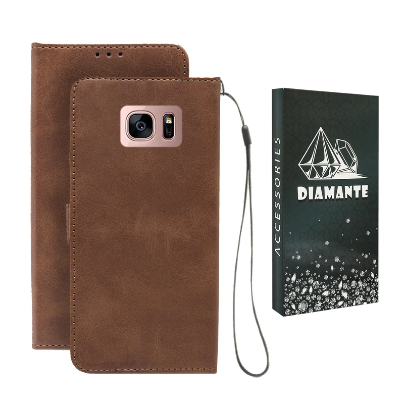 کیف کلاسوری دیامانته مدل Band Bk مناسب برای گوشی موبایل سامسونگ Galaxy S7 edge