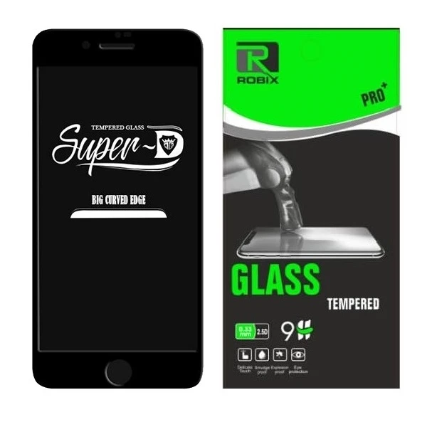 محافظ صفحه نمایش روبیکس مدل Super D مناسب برای گوشی موبایل اپل iPhone 7