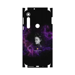 MAHOOT Natalie Portman-FullSkin Cover Sticker for Motorola One Macro