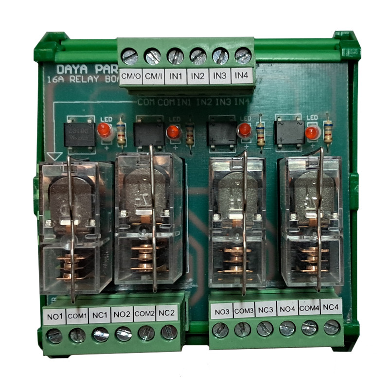 کارت رله 4 کانال دایاپارتس مدل DCR04V1 کارت رله 4 کانال دایاپارتس مدل DCR04V1
