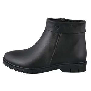 نیم بوت زنانه چرم یلسان مدل رستا MSK-RST-615-GS