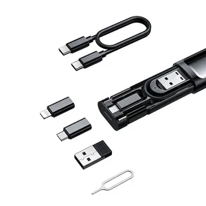 Mcdodo Box USB-C/USB to Lightning/USB-C/Micro USB Cable with a Length of 0.3 M