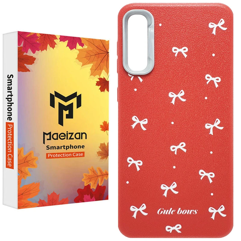 کاور پاییزان مدل Red Papillon طرح پاپیون قرمز مناسب برای گوشی موبایل سامسونگ Galaxy A50 / A50s / A30s