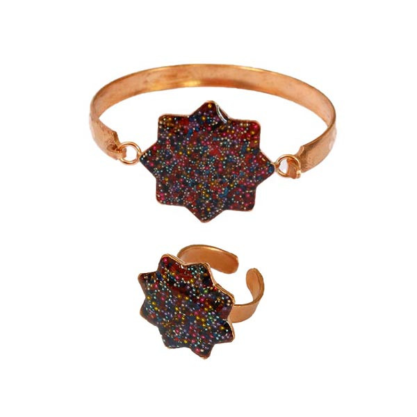 نیم ست زنانه مدل هفت رنگ کد JW249