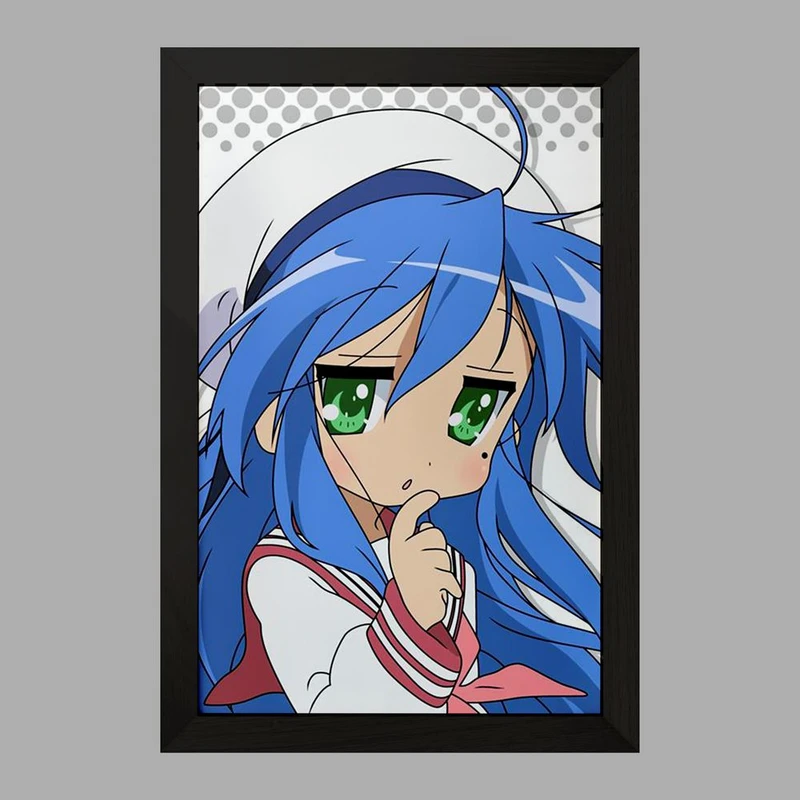 تابلو خندالو مدل ایزومی انیمه ستاره خوش شانس Lucky Star  کد 23613