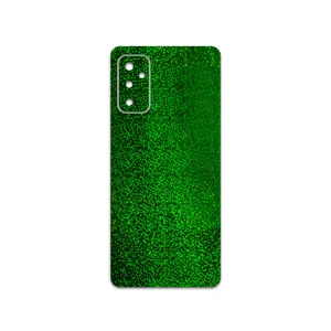 MAHOOT Green-Holographic Cover Sticker for Samsung Galaxy M52 5G